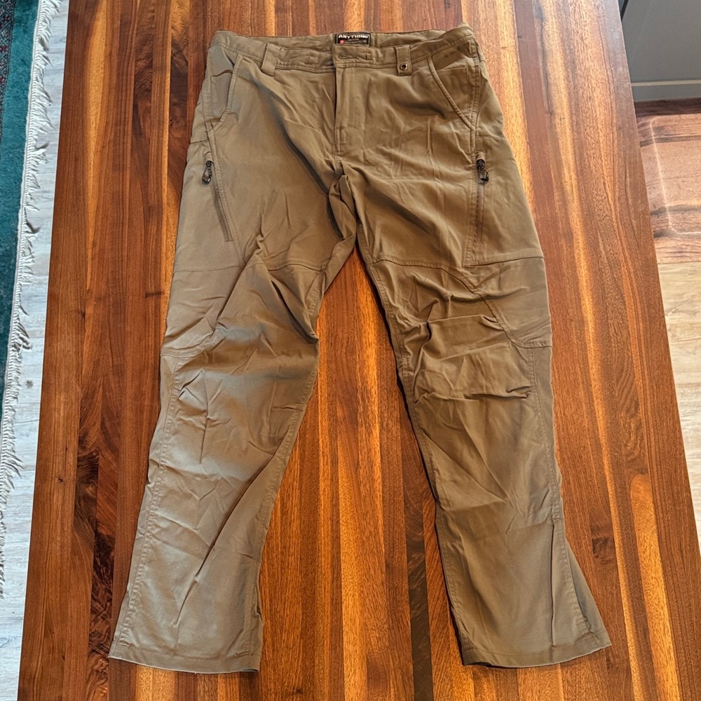 686 Men's olive-relaxed fit anything pants 32x32Pants